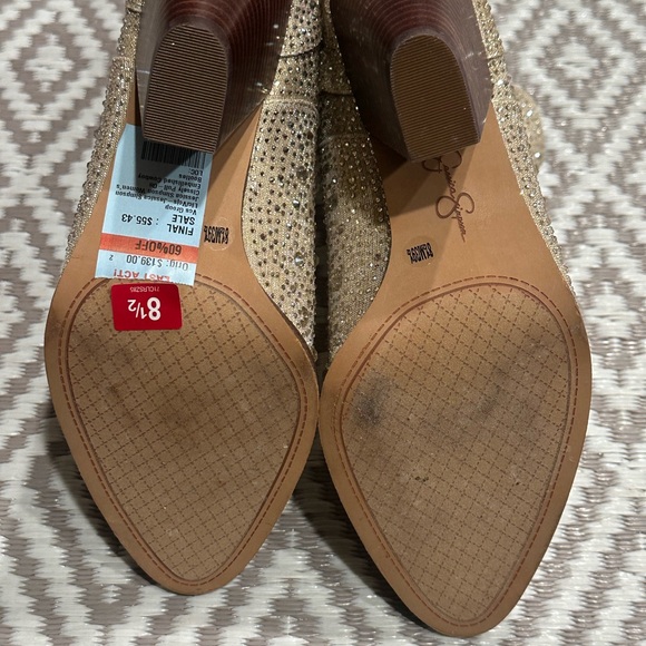 Jessica Simpson Rhinestone Cowgirl Boots Western Size 8.5 
New without tags - Picture 5 of 5